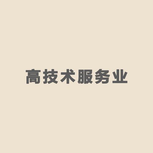 高技術(shù)服務(wù)業(yè) 驅(qū)動現(xiàn)代經(jīng)濟(jì)的技術(shù)服務(wù)引擎